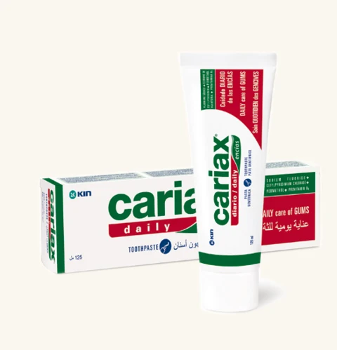 Cariax Daily Toothpaste tube